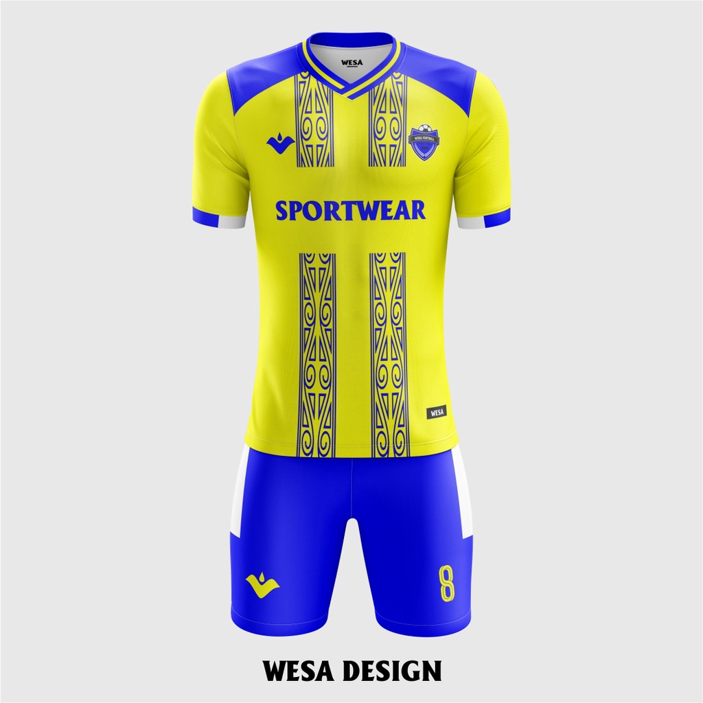 Jual Jersey Futsal Bola Pria Bebas Custom Nama Dan Logo Full Printing