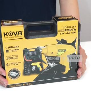 Jual Kova Forta Cordless Screw Driver Ck Mesin Bor Tangan Obeng