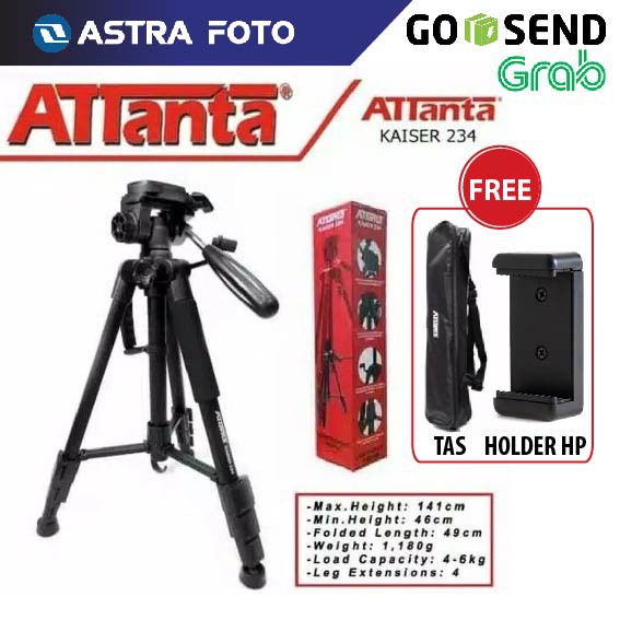 Jual Tripod Takara Legacy Free Tas Dan Holder Hp Kamera Dslr