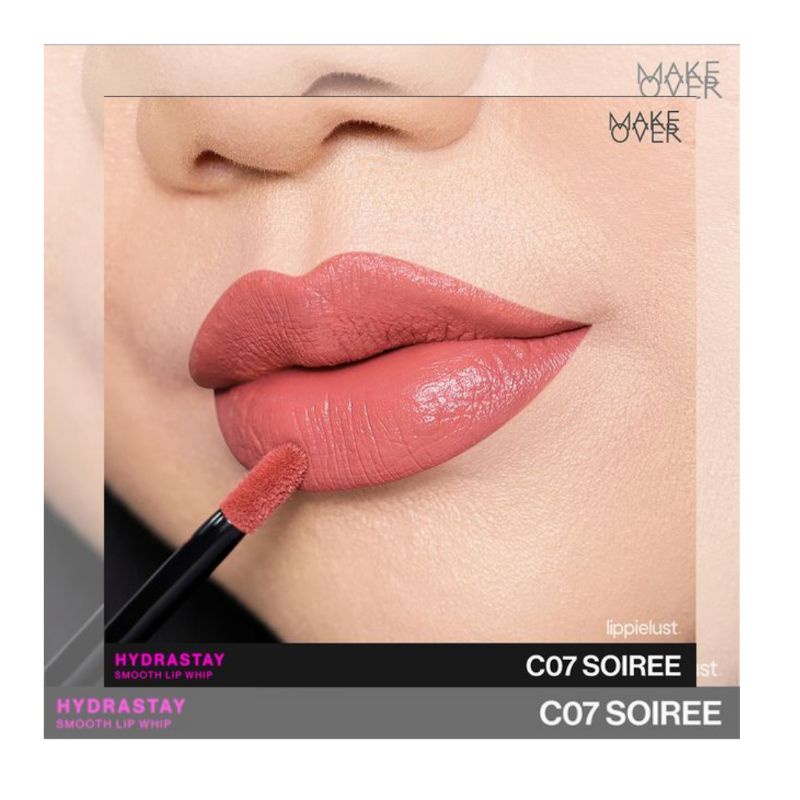 Jual Make Over Hydrastay Smooth Lip Whip G Lip Cream Velvet Semi