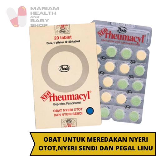 Jual Neo Rheumacyl Strip Isi 20 Tablet Obat Nyeri Otot Nyeri Sendi