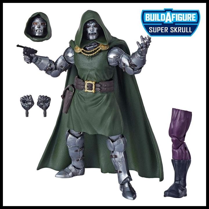 Jual Marvel Legends Dr Doom Fantastic Four Baf Super Skrull Shopee