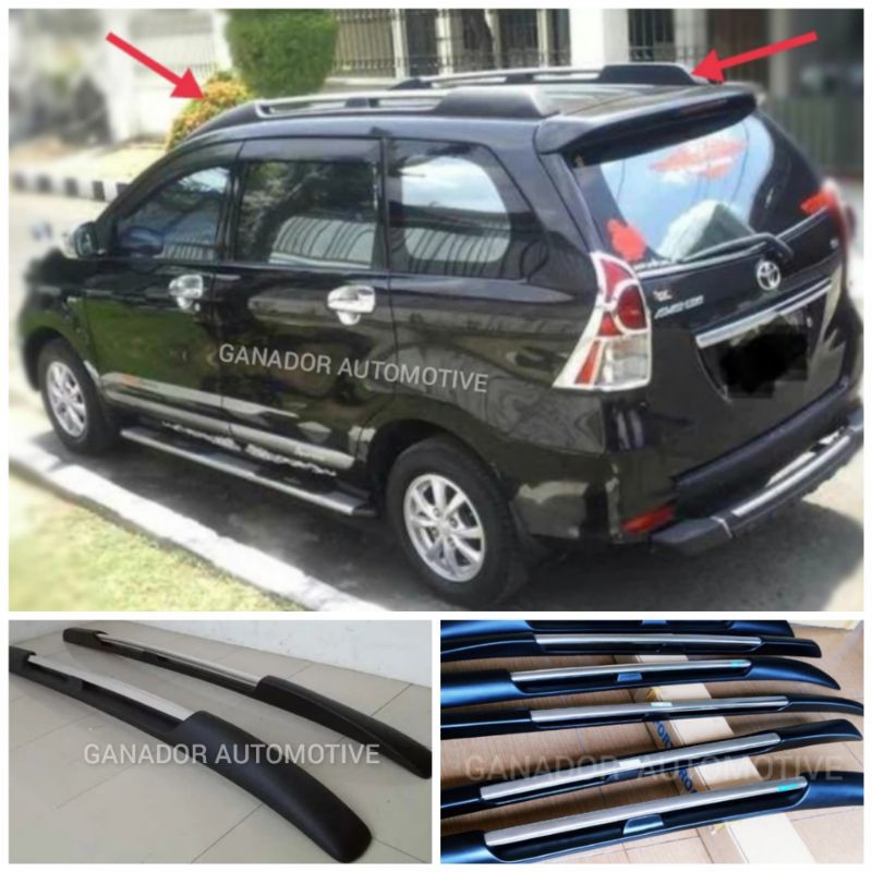 Jual Sporty Roof Roof Rail Sporty ALL NEW AVANZA XENIA 2012 2021