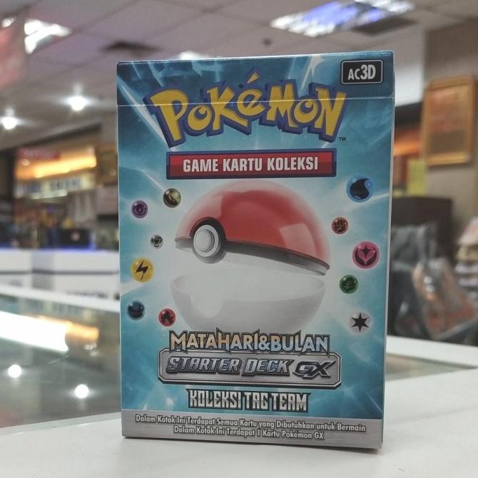 Jual Pokemon Card Games Matahari Bulan Starter Deck Gx Koleksi Tag