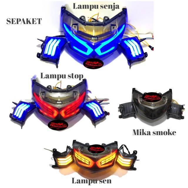 Jual Paketan Stoplamp Nmax Old In Lexus Plus Lampu Sein Depan