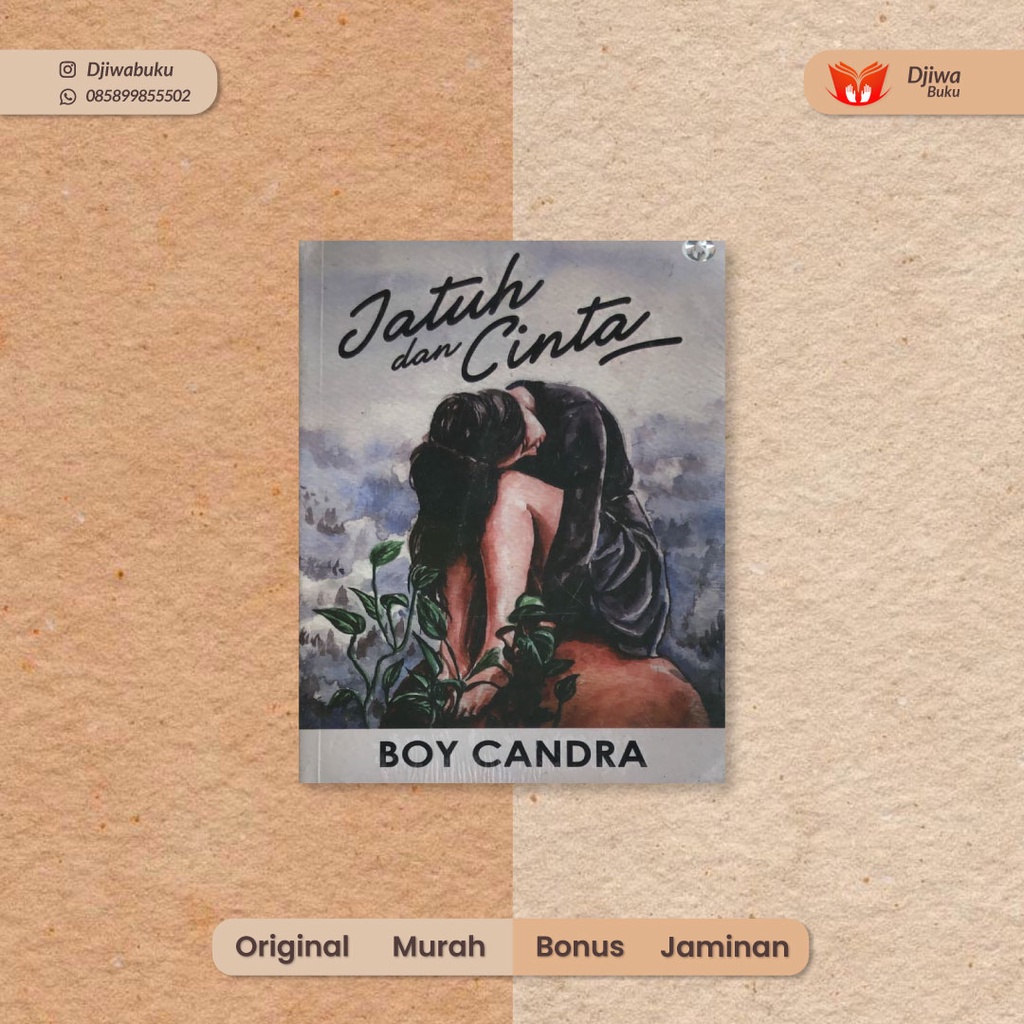 Jual Buku Novel Jatuh Dan Cinta Boy Candra Original Shopee Indonesia