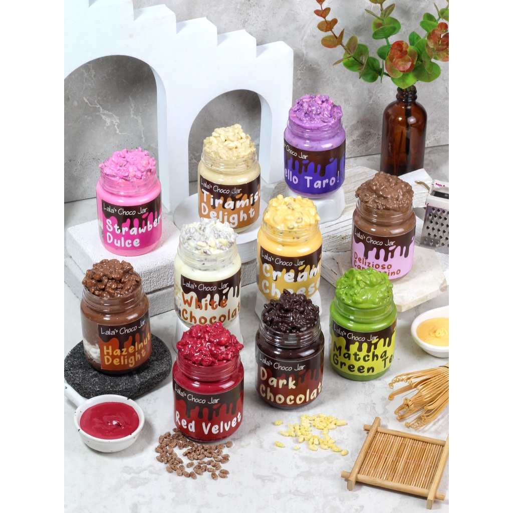 Jual Choco Jar Coklat Crispy Coklat Leleh Dalam Jar Murah Shopee