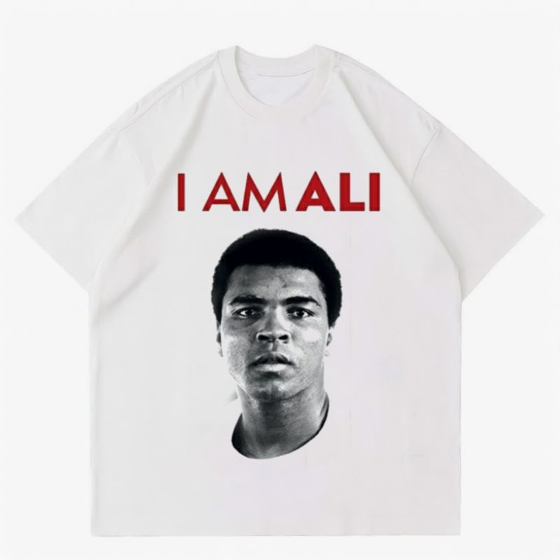 Jual T SHIRT MUHAMMAD ALI KAOS VINTAGE BAJU BOXING BAJU PRIA