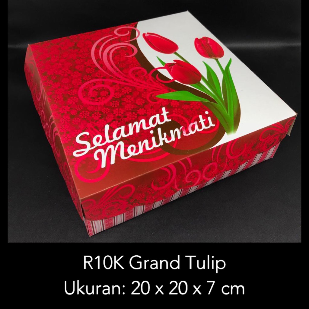 Jual Dus Kue R10K Grand Tulip 20 X 20 X 7 Dus Roti Dus Nasi Dus