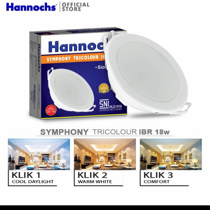 Jual Lampu Ceiling Led Symphony Hannochs W Watt Warna Cahaya