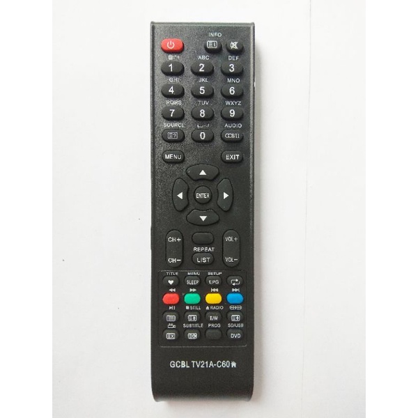 Jual REMOT REMOTE TV CHANGHONG LCD LED GCBLTV21A C60 GOOD QUALITY