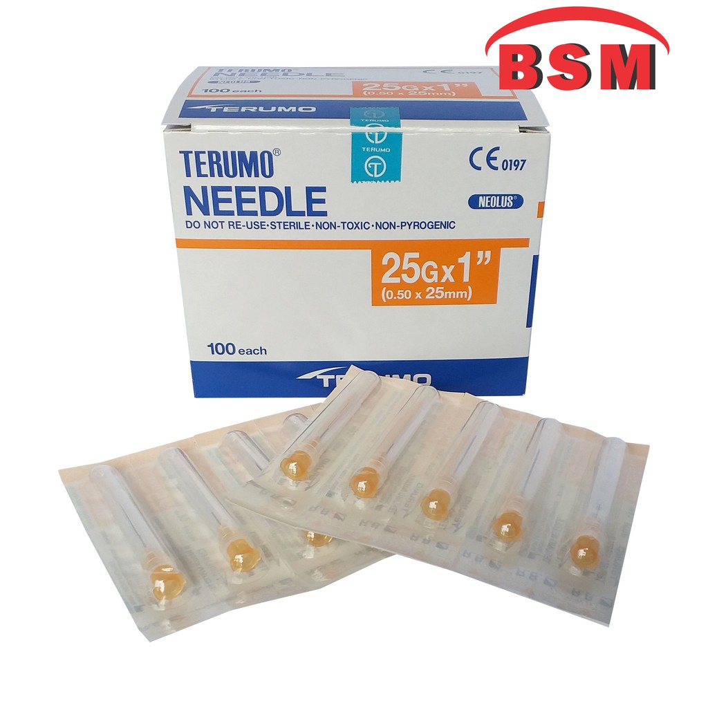 Jual Jarum Suntik Steril NEEDLE TERUMO 25 G Shopee Indonesia