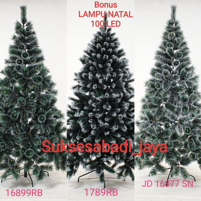 Jual POHON NATAL 16877SN SNOW FLAKE PINE TREE UKURAN 5 FT 150 CM