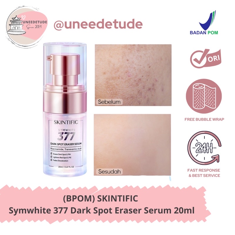 Jual Bpom Skintific Symwhite Dark Spot Eraser Serum Ml Shopee