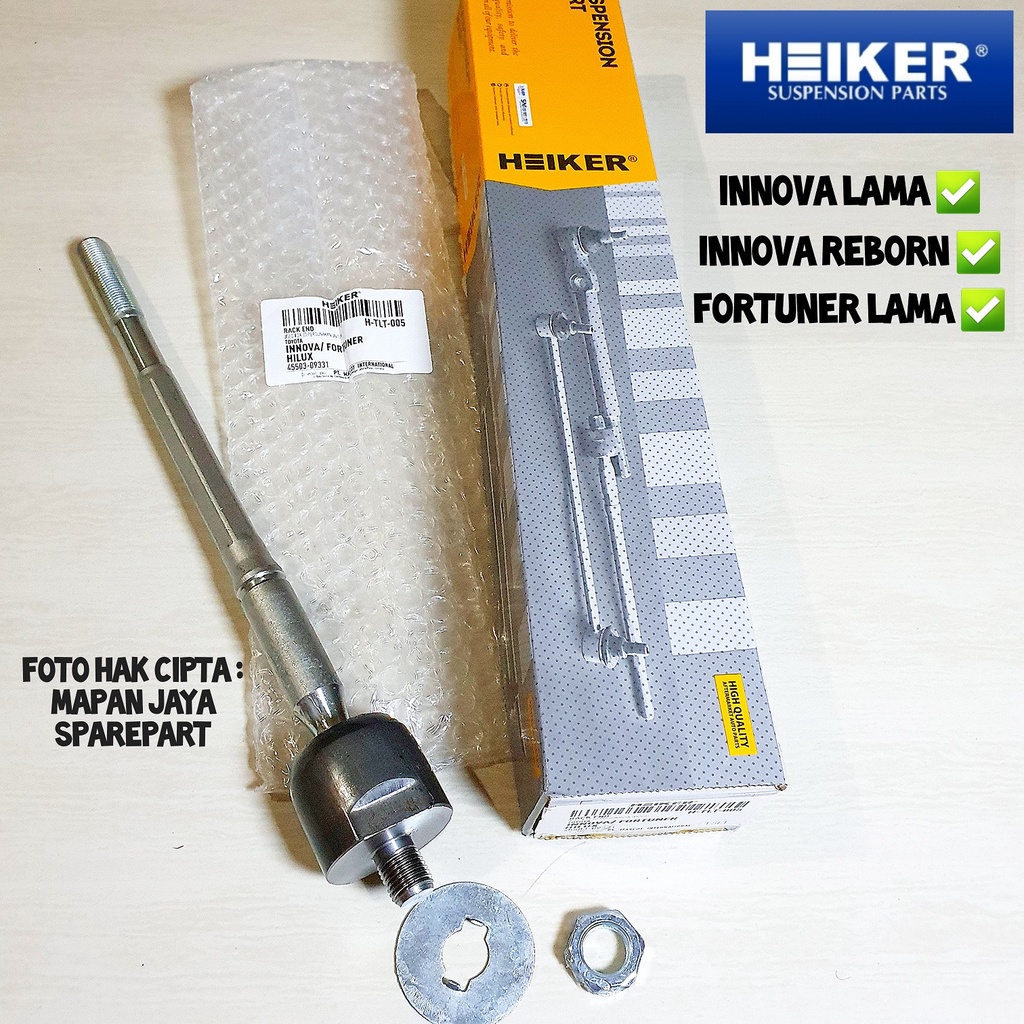 Jual Long Tie Rod Rack End Innova Fortuner Hilux Heiker