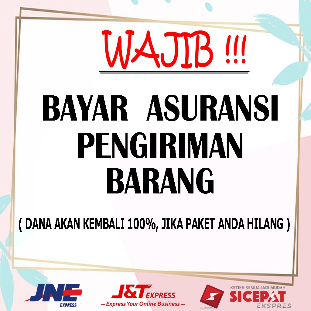 Jual WAJIB ASURANSI PENGIRIMAN PROTEKSI KEHILANGAN PAKET Shopee Indonesia