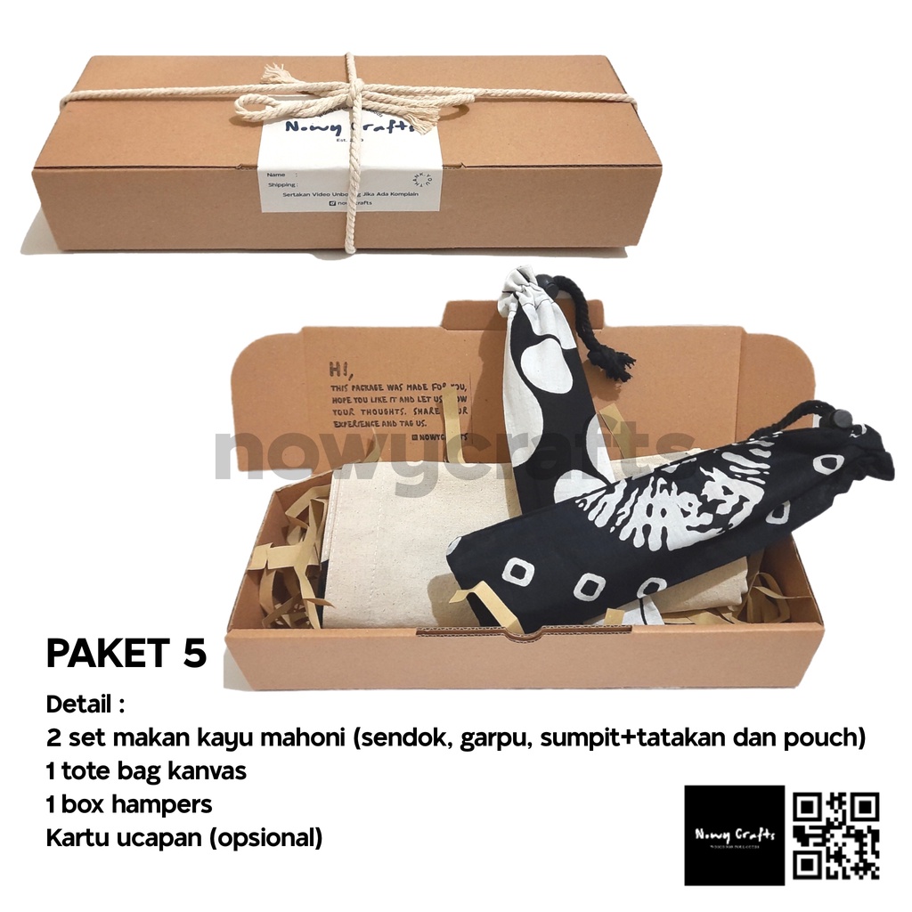 Jual Wooden Hampers Aesthetic Parcel Lebaran Wedding Ulang