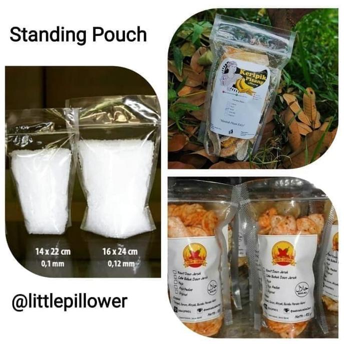 Jual Plastik Standing Pouch Ukuran X Pak Isi Pcs Shopee