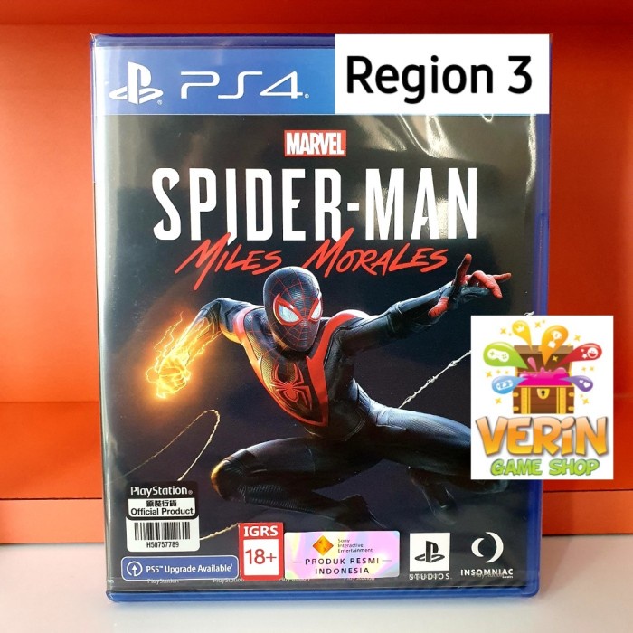 Jual PS4 MARVEL SPIDERMAN MILES MORALES MARVELS MARVEL S SPIDER MAN