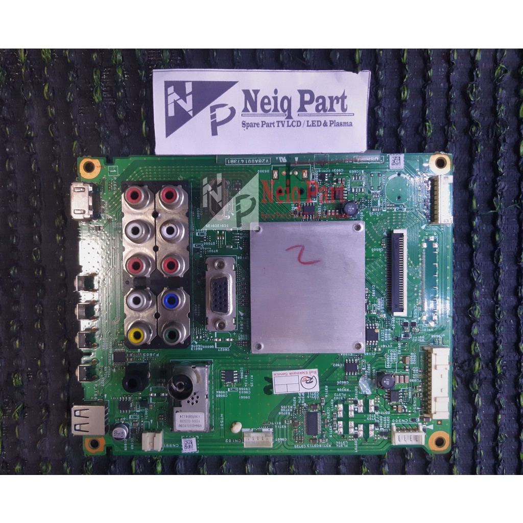 Jual Mb Mobo Mainboard TV Toshiba 32P2300VJ Mpeg Micom Modul PCB