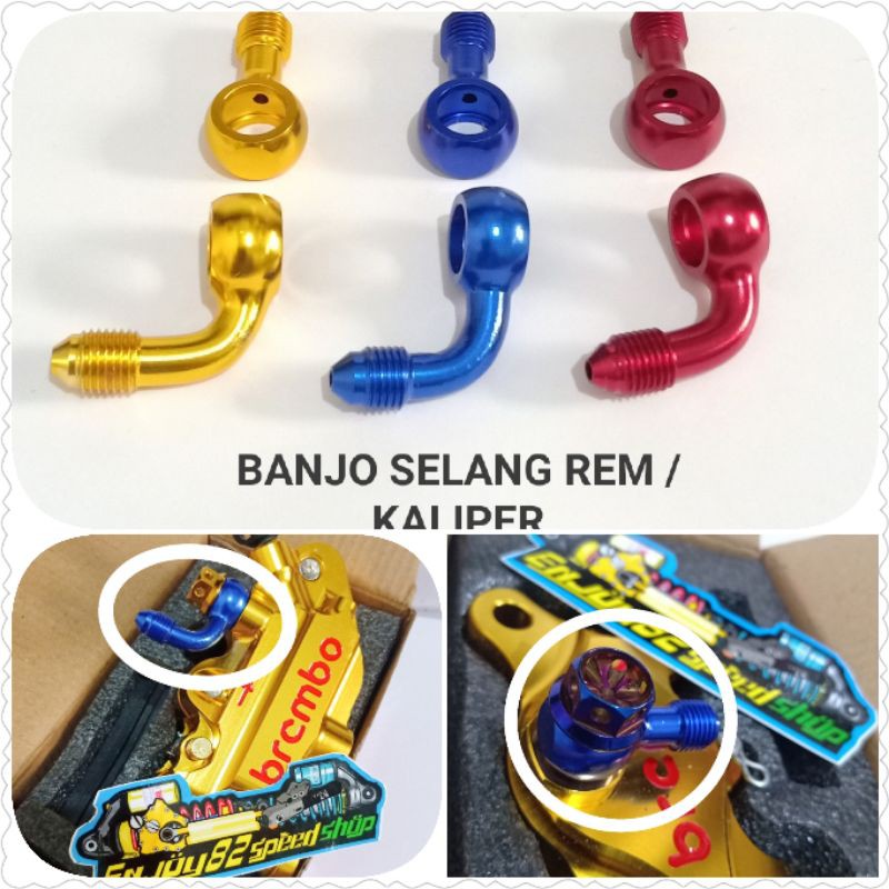 Jual Banjo Selang Rem Bengkok Banjo Lurus Shopee Indonesia