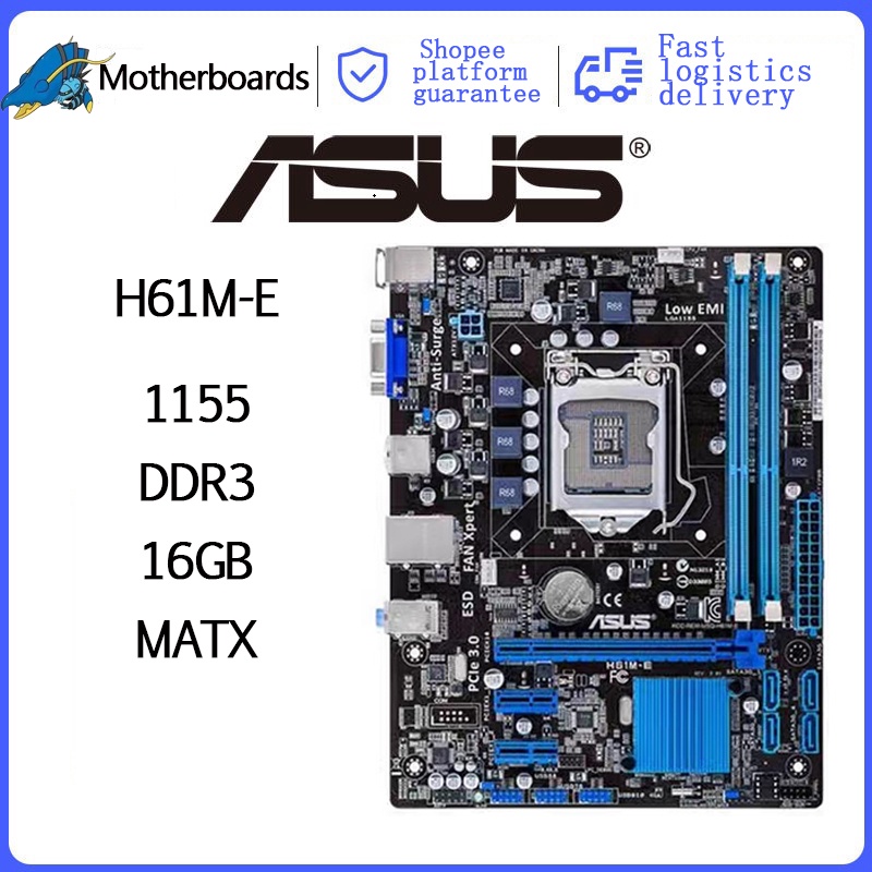 Jual Asus H M K Lga Ddr Motherboard For Desktop Cpu I I I H