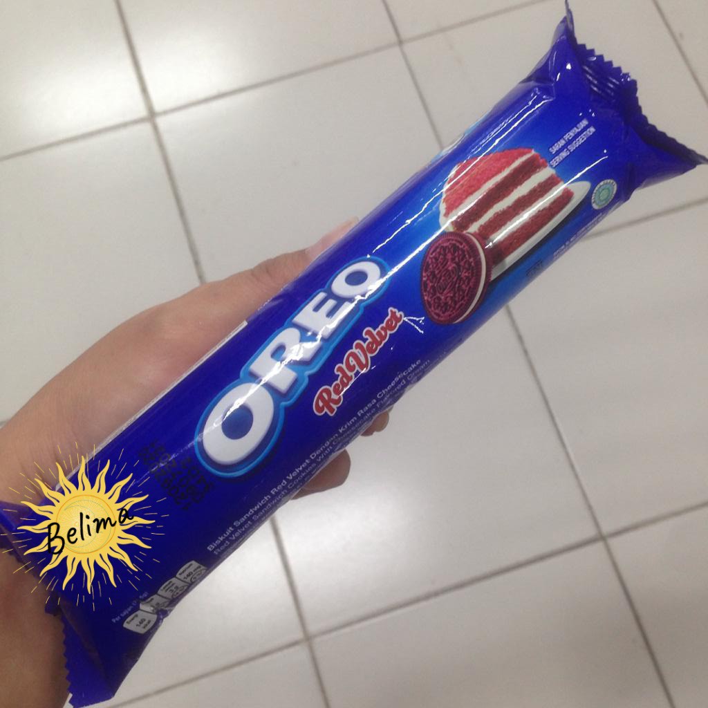 Jual Oreo Biskuit Wafer Dan Mini Red Velvet Original Double Stuf