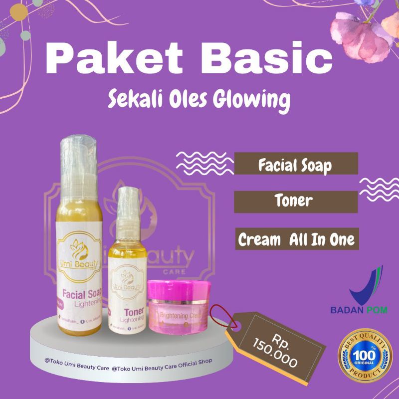 Jual Bpom Cod Skincare Umi Alfatih Paket Set Lengkap Ubc Umi Beauty