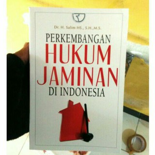 Jual Buku Perkembangan Hukum Jaminan Di Indonesia Original Shopee