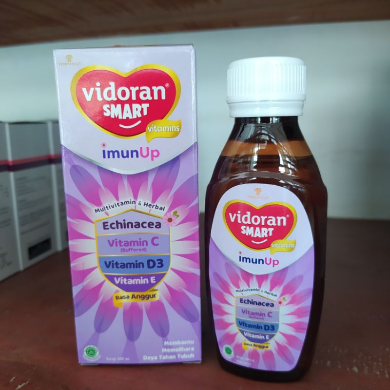 Jual Vidoran Smart Vitamin Imun Up Rasa Angggur Ml Shopee Indonesia