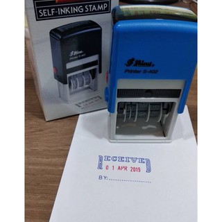 Jual Stempel Otomatis LUNAS PAID RECEIVED Shiny S 401D S 401 S