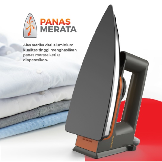 Jual Setrika Maspion Ha Dry Iron Maspion Ha Gosokan Kering