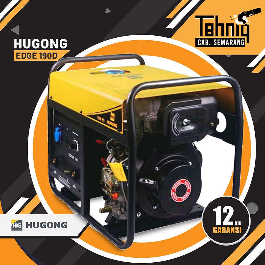 Jual Mesin Las Genset Listrik Welding Generator HUGONG EDGE 190D