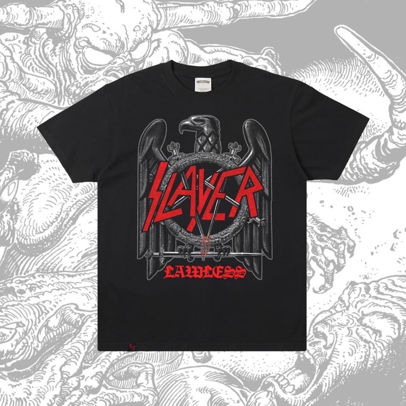 Jual Kaos Lawless Jakarta X Slayer Original Merchandise Shopee Indonesia