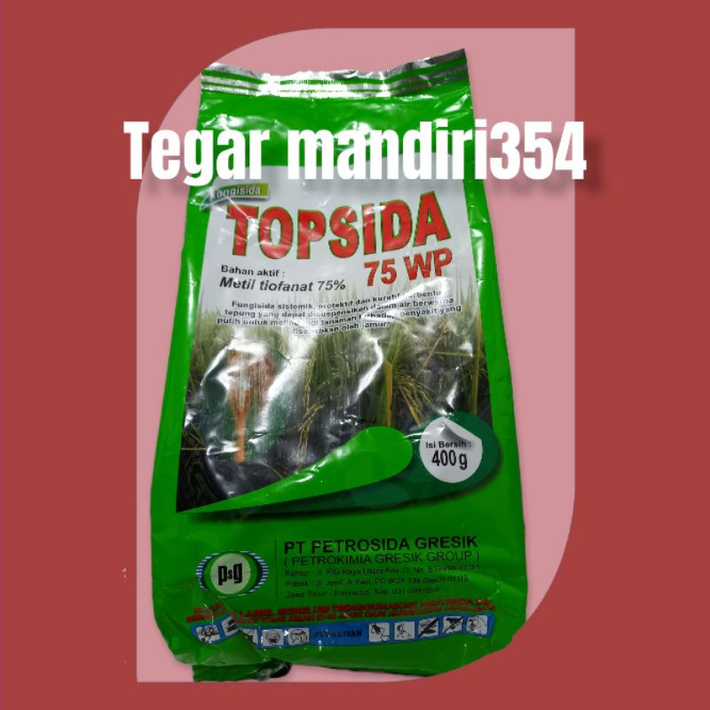 Jual FUNGISIDA TOPSIDA 75WP 400GRAM Fungisida Topsida 75wp 400gram