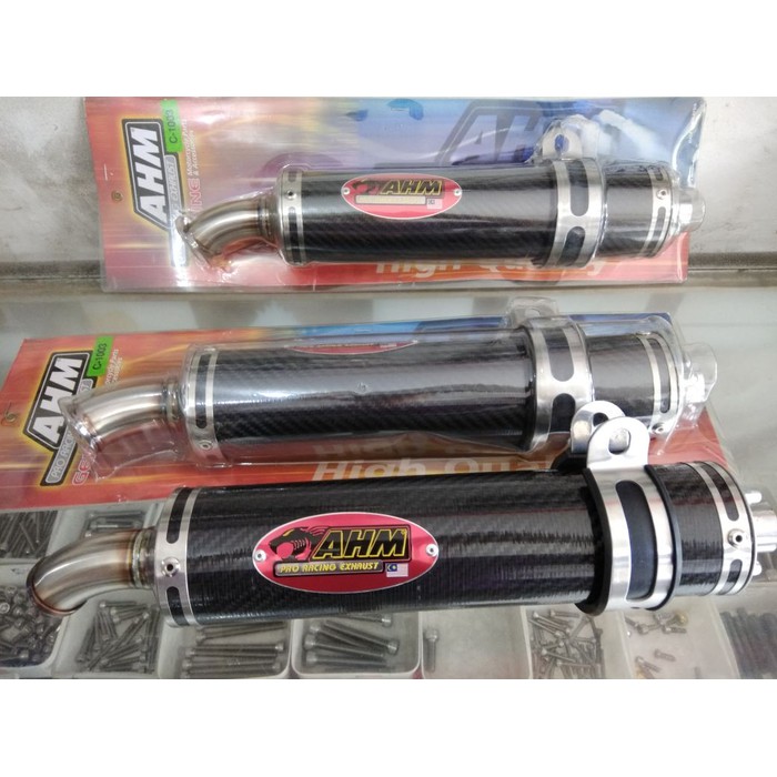 Jual Ahm Carbon Karbon Silencer Tak Tak Silenser Slenser Slencer