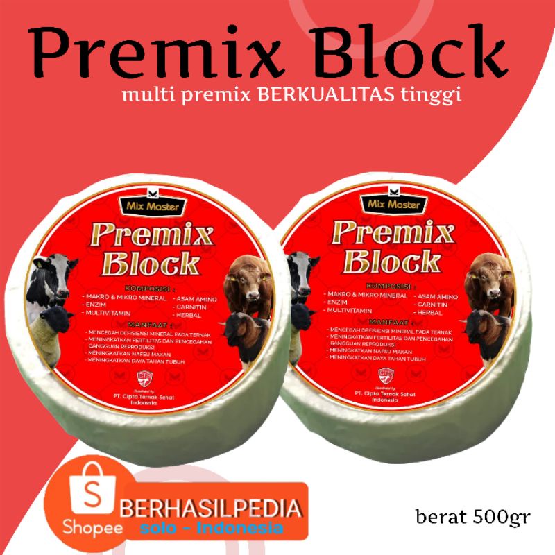 Jual Premix Blok Mineral Blok Shopee Indonesia