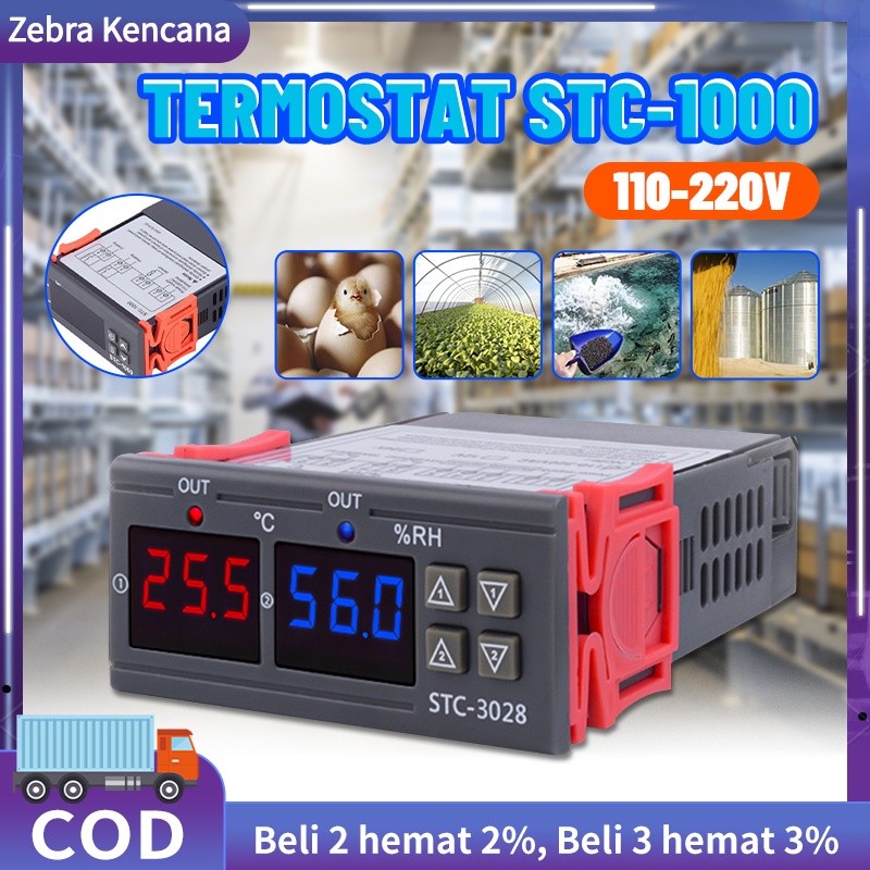 Jual Termostat Digital Temperatur Controll Untuk Mesin Tetas V Ac