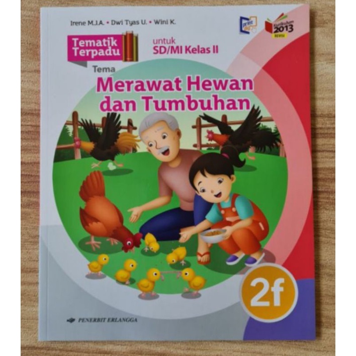 Jual NEW PROMO Buku Tematik Terpadu 2A 2B 2C 2D 2E 2F 2G 2H Kelas 2