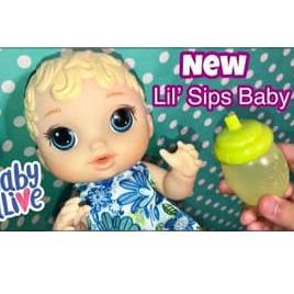 Jual Baby Alive Lil Sips Sound Snack Blonde Bisa Minum Pipis Snackin