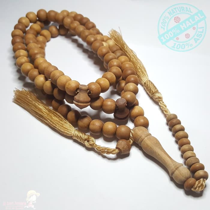 Jual Tasbih Kayu Cendana Asli Wangi Khas Aroma Cendana Original