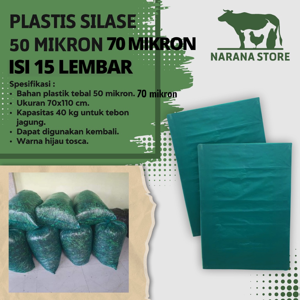 Jual Silase Plastik Plastik Silase Untuk Fermentasi Pakan Ternak Sapi