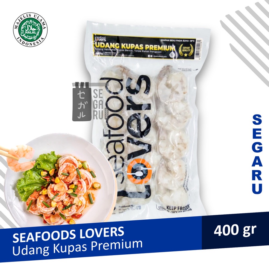 Jual Seafood Lovers Udang Kupas Vannamei Udang Vaname Premium Gr