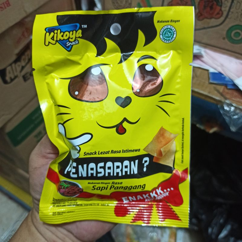 Jual Kikoya Snack Rasa Sapi Panggang Isi Pcs Shopee Indonesia