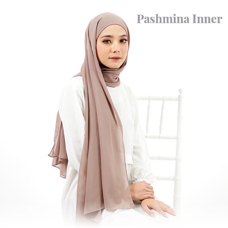 Jual New Hijab Pasmina Inner In Ceruty Baby Doll Premium Jilbab