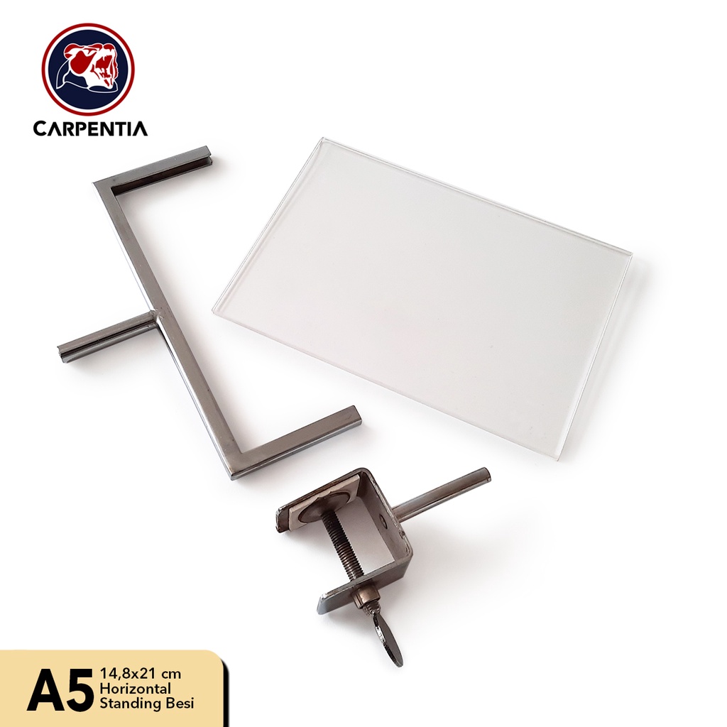 Jual Carpentia Acrylic Pop Stand A Display Penjepit Label Harga