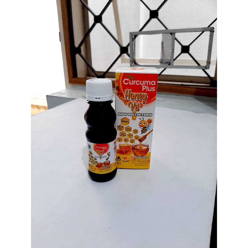 Jual Madu Curcuma Honey Vit Ml Jeruk Shopee Indonesia