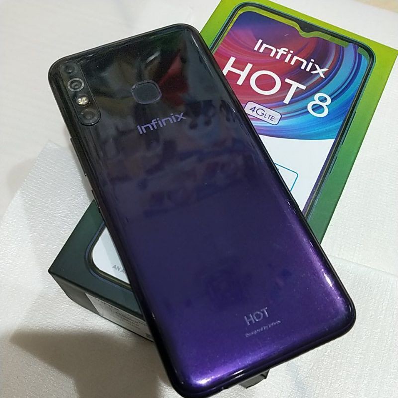 Jual Infinix Hot Second Fullset Seken Bekas Lengkap Shopee