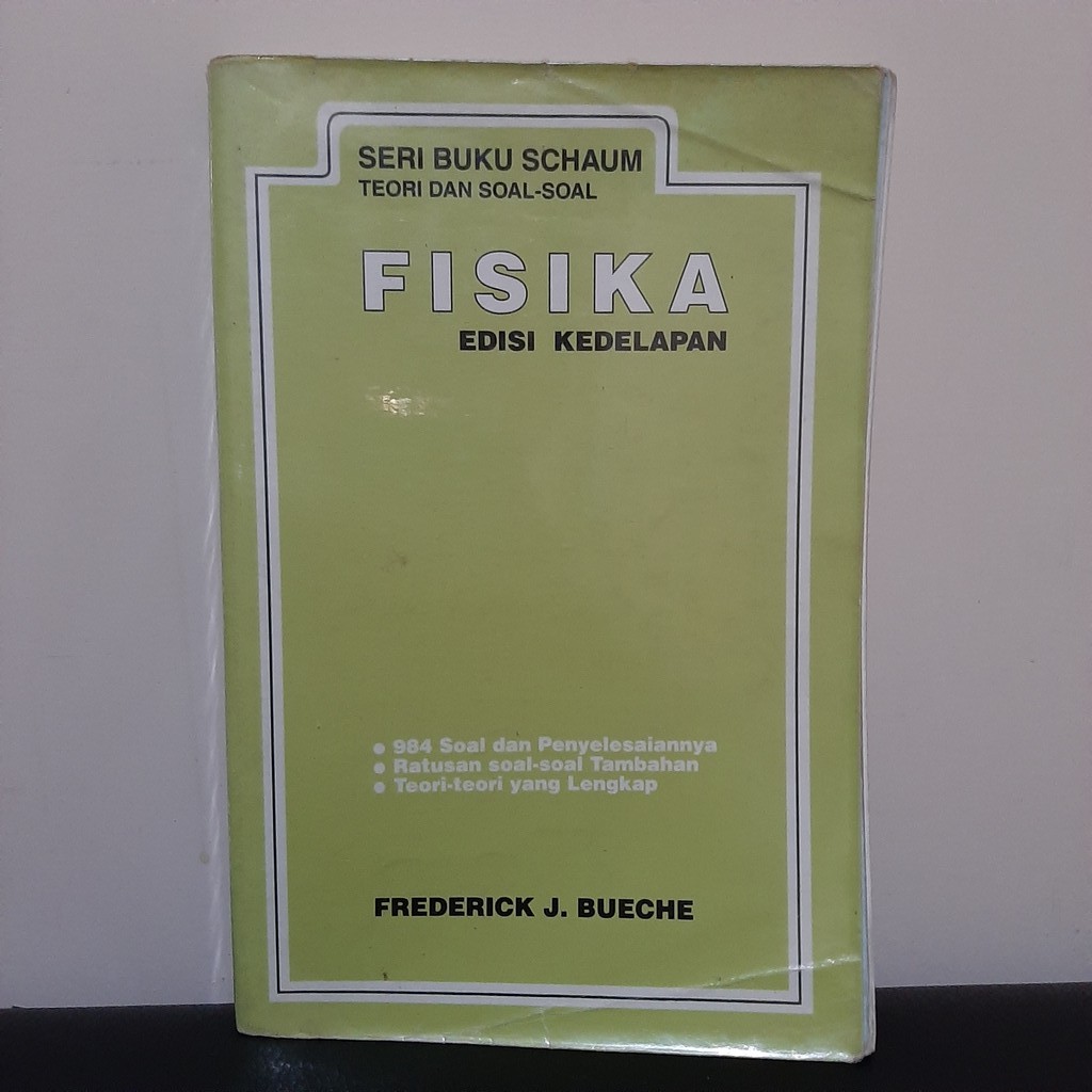 Jual Buku Fisika Schaum Teori Soal Soal Dan Penyelesaiannya