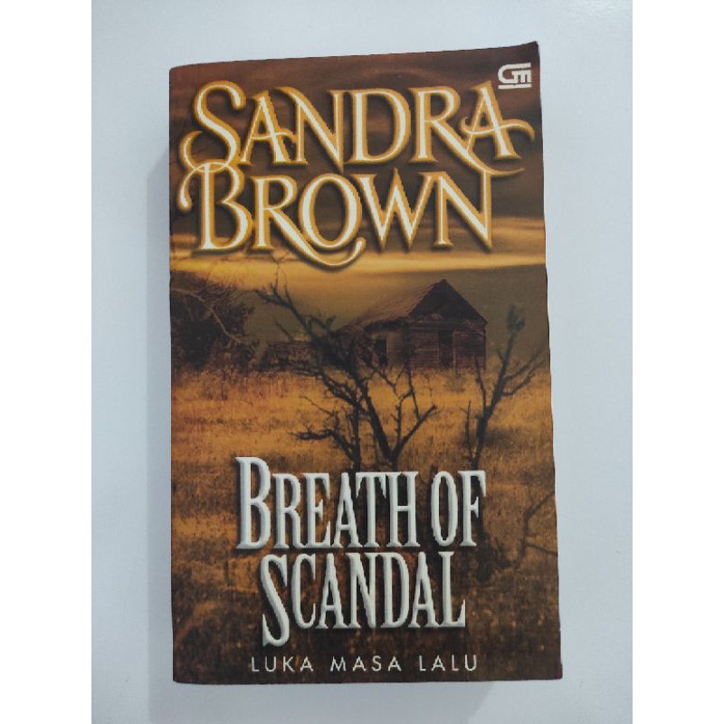 Jual Buku Novel Sandra Brown Breath Of Scandal Shopee Indonesia